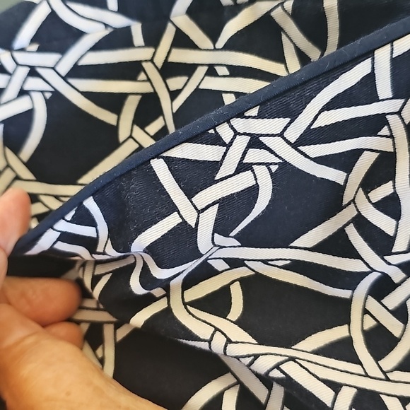 Liz golf Black‎ and White Geometric Women's Skort. 2 Pockets. 18W. - Picture 4 of 13